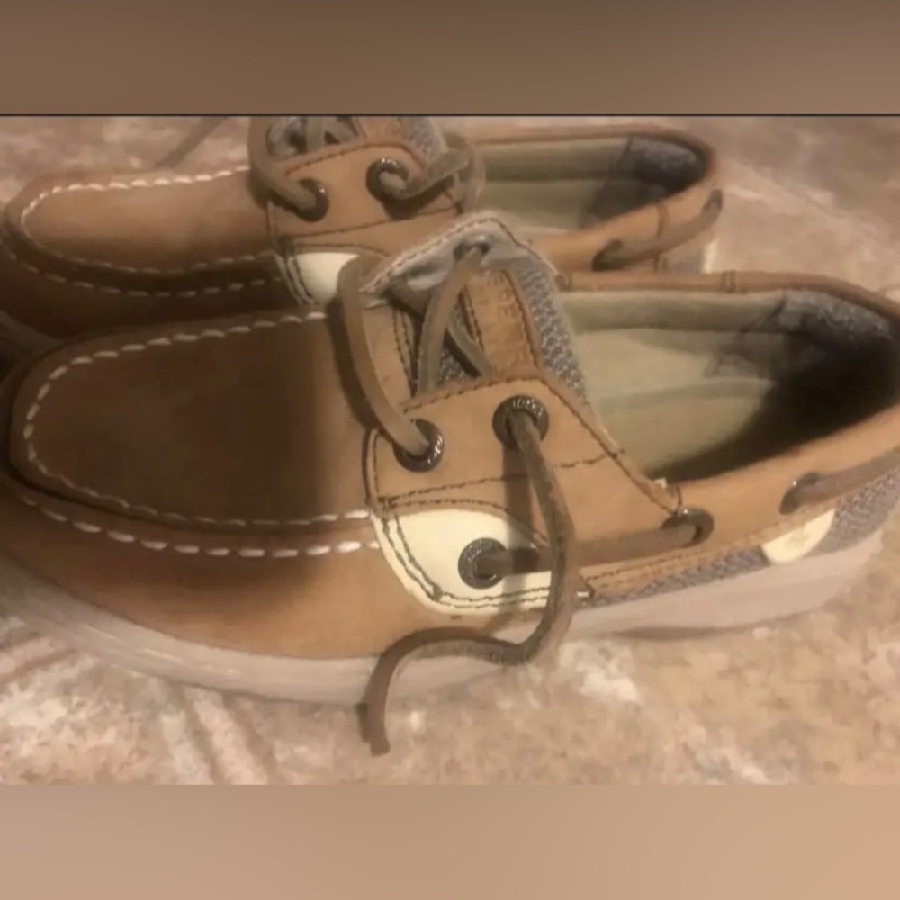 Little Kid Sperry Boat Shoes 11.5